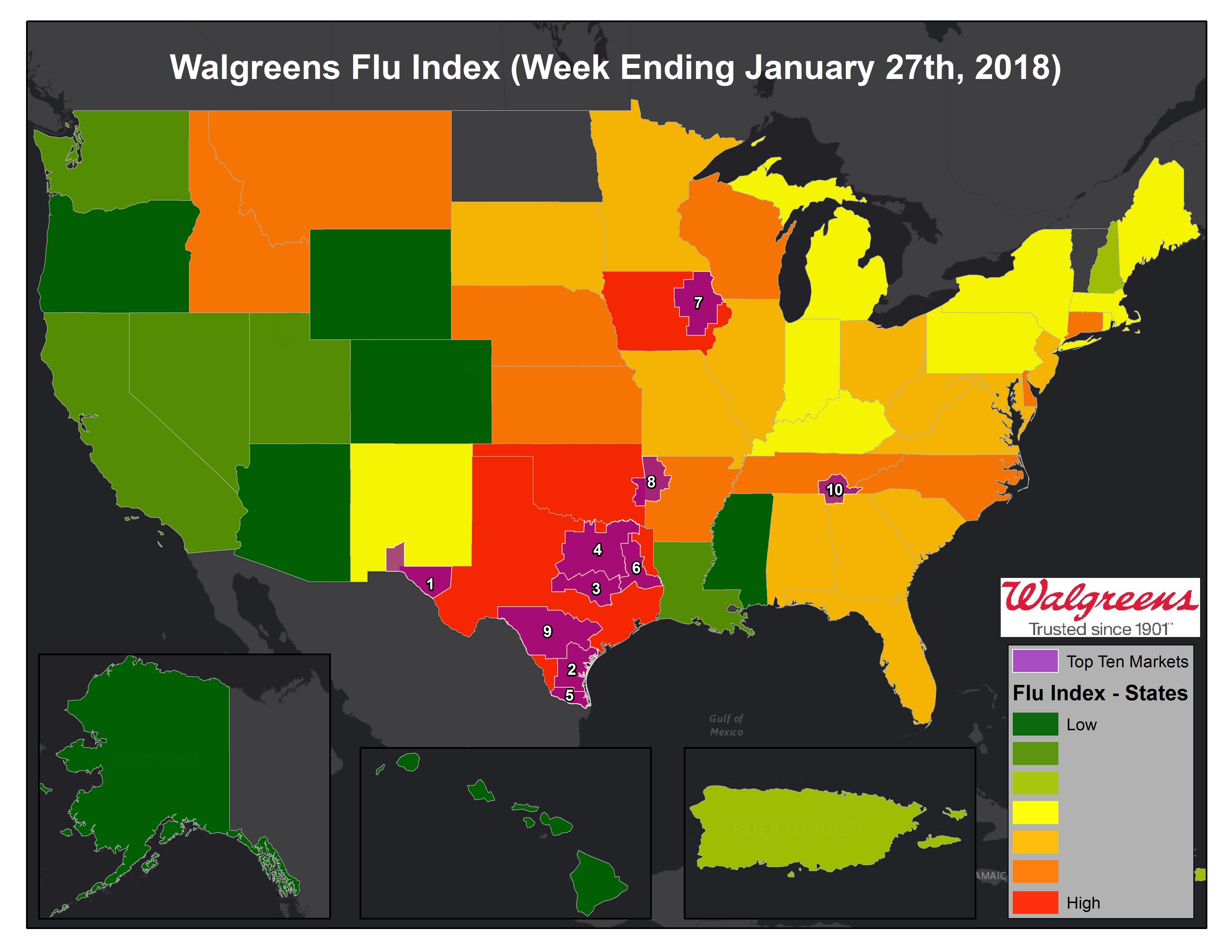 This Has Been A Very Bad Flu Season, and Texas Appears To Be Ground