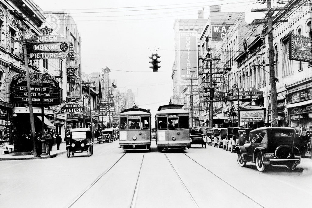 Downtown Dallas Texas in the (1920s)