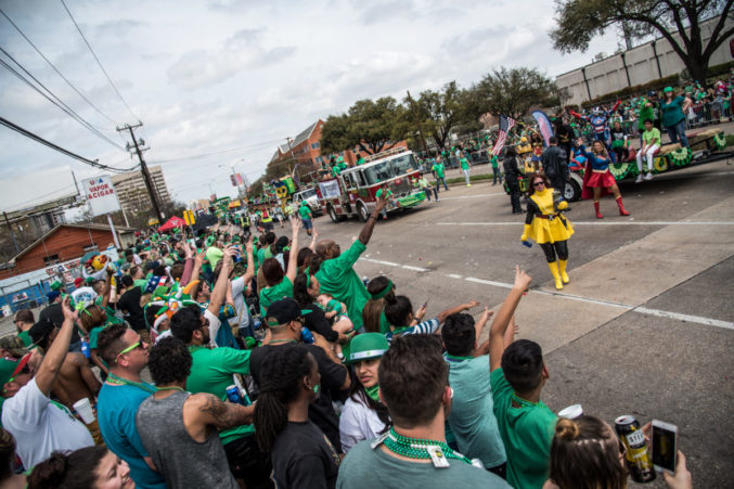 st patricks day parade dallas picture