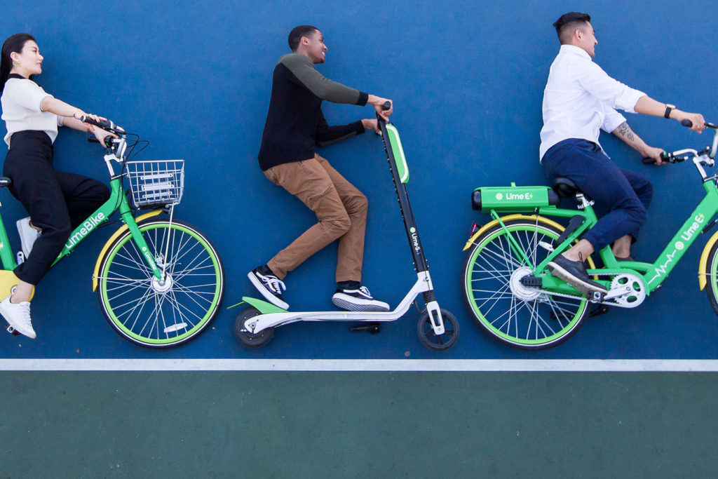 LimeBike Is Bringing Shareable Electric Scooters to Dallas