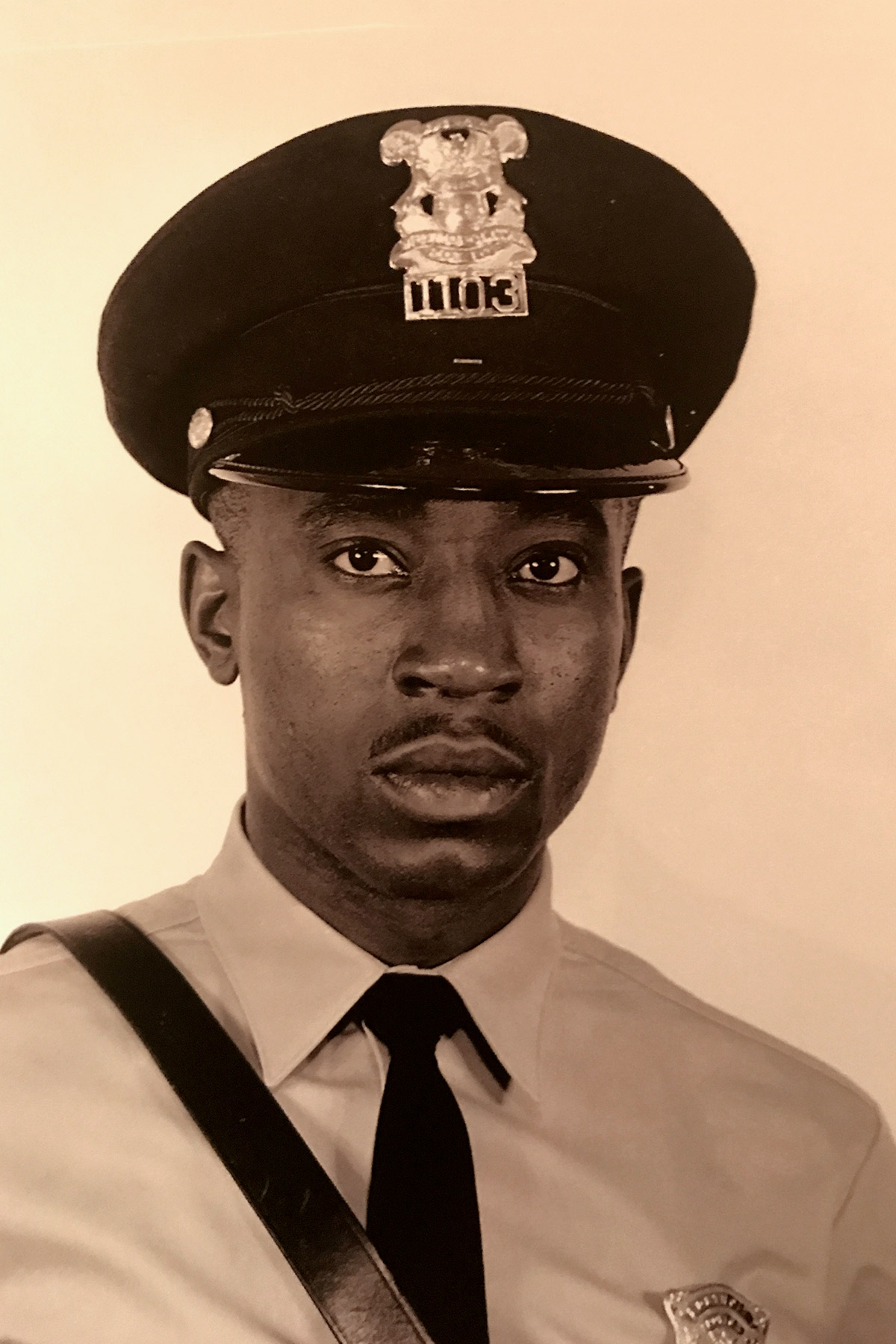 Dallas Police Chief Renee Hall's late father Ulysses Brown.