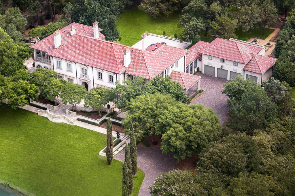 Tony Romo's new mega mansion in Dallas, TX (Google Maps)