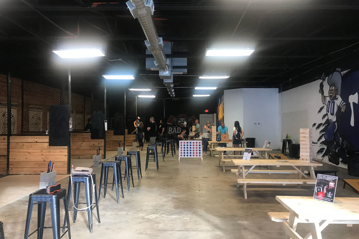 A Friday Evening at Bad Axe Throwing D Magazine