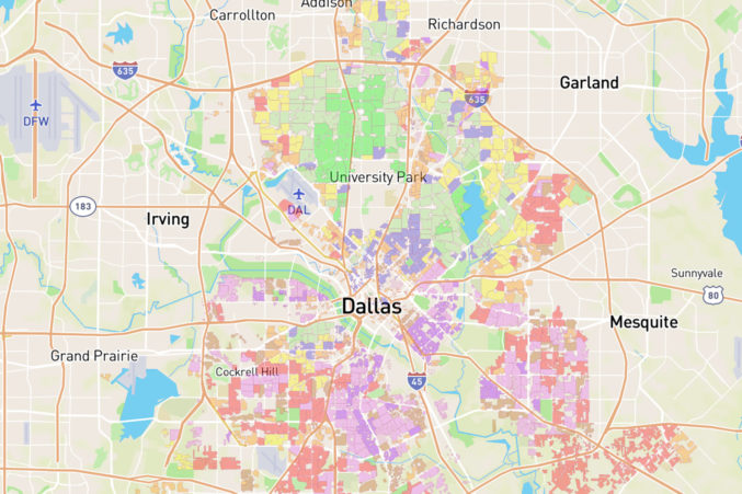 Dallas Is A City Of Numbers And Themap Wants To Help Make Sense