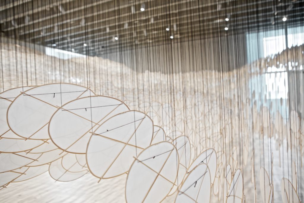 Go See Jacob Hashimoto: Clouds and Chaos at The Crow Museum of Asian ...