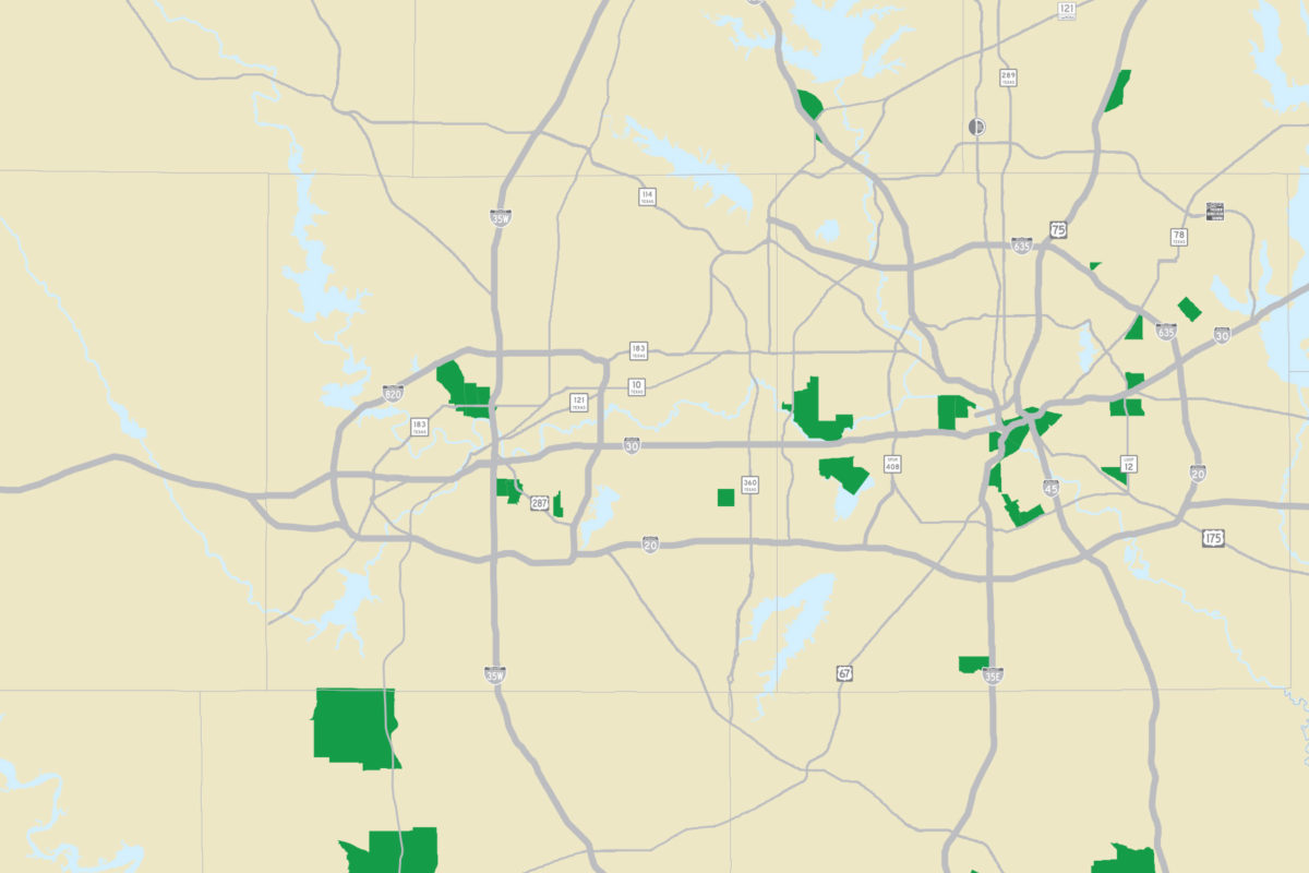 Assessing Dallas 39 Opportunity in - Dallas Commercial Real Estate Opportunity Zones Map 1200x800