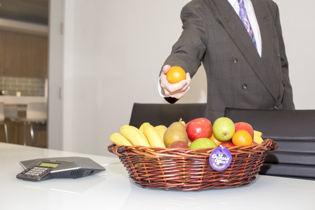 “Would you like fresh fruit delivered to your office?” D Magazine