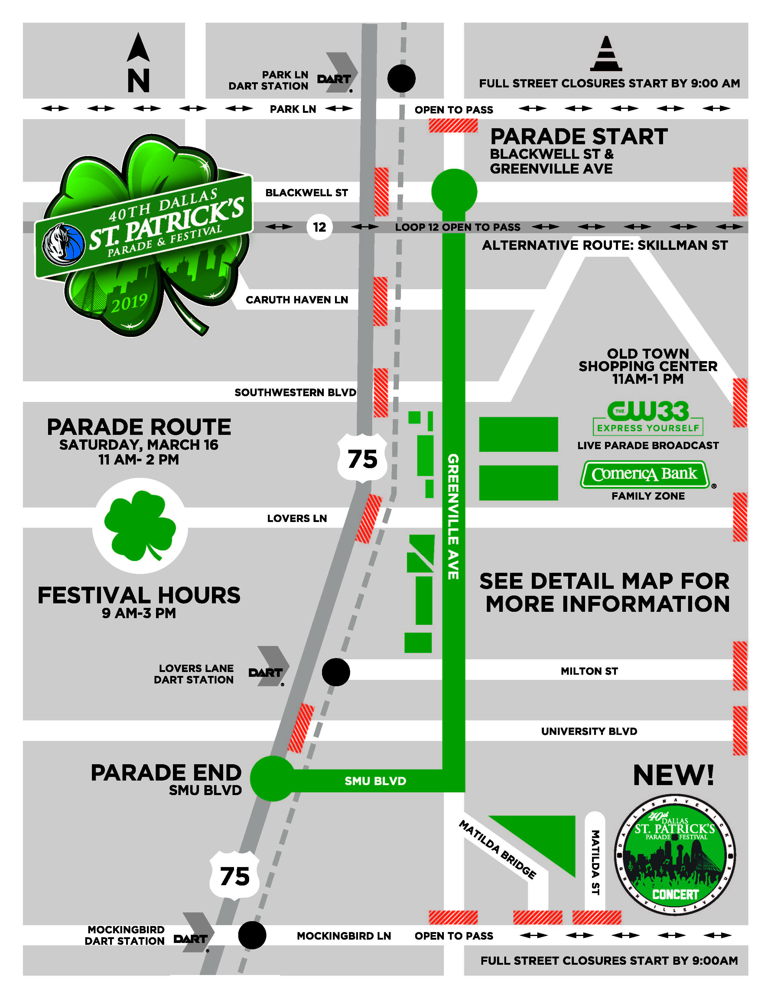 Details for Your 40th Annual St. Patrick's Day Parade Have Arrived D