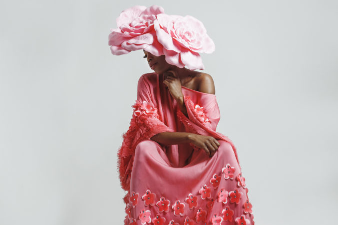 Sai Sankoh Pink Caftan