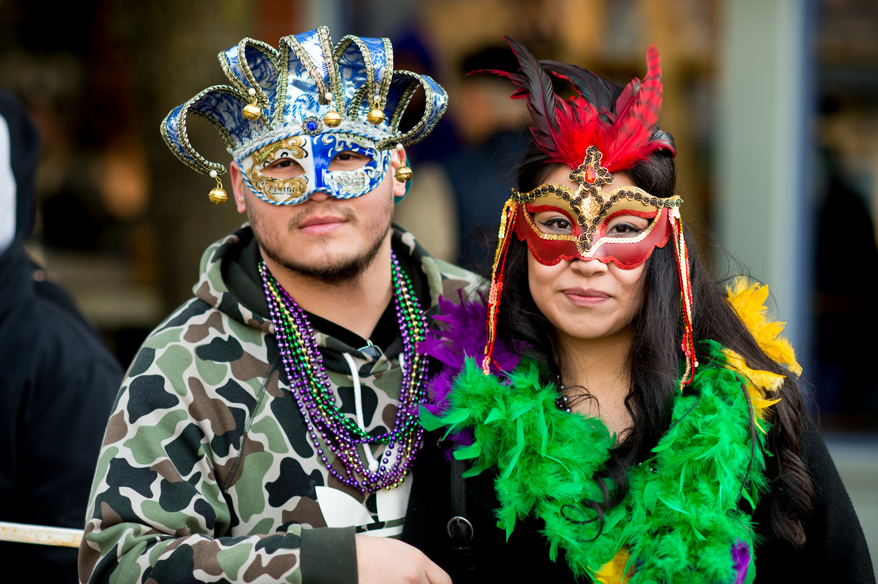 Gallery: Scenes From a Chilly Mardi Gras Parade in Oak Cliff - D Magazine