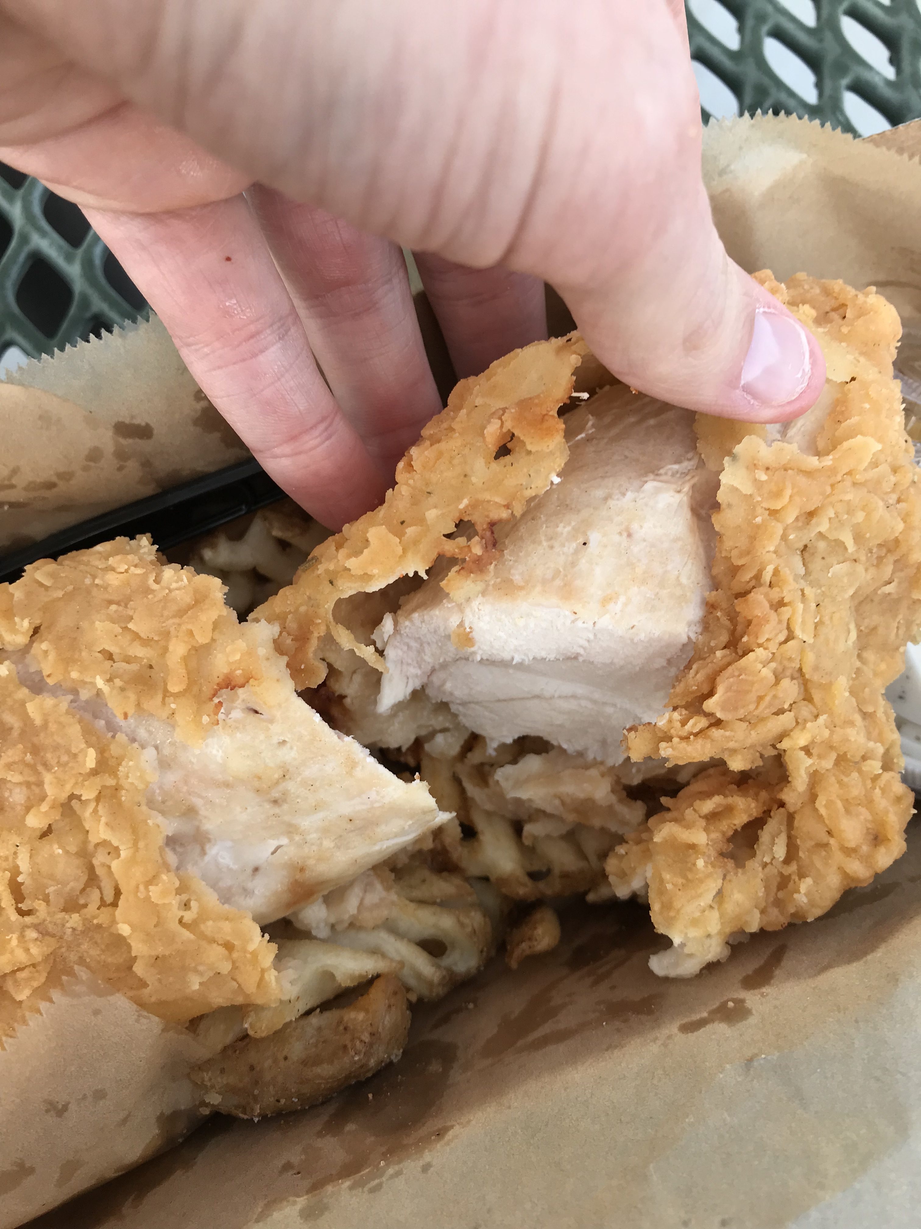 Rangers two pound chicken tender