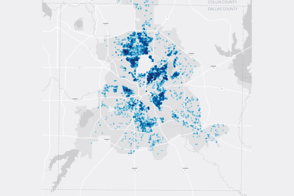 Dallas House Teardowns and New Builds