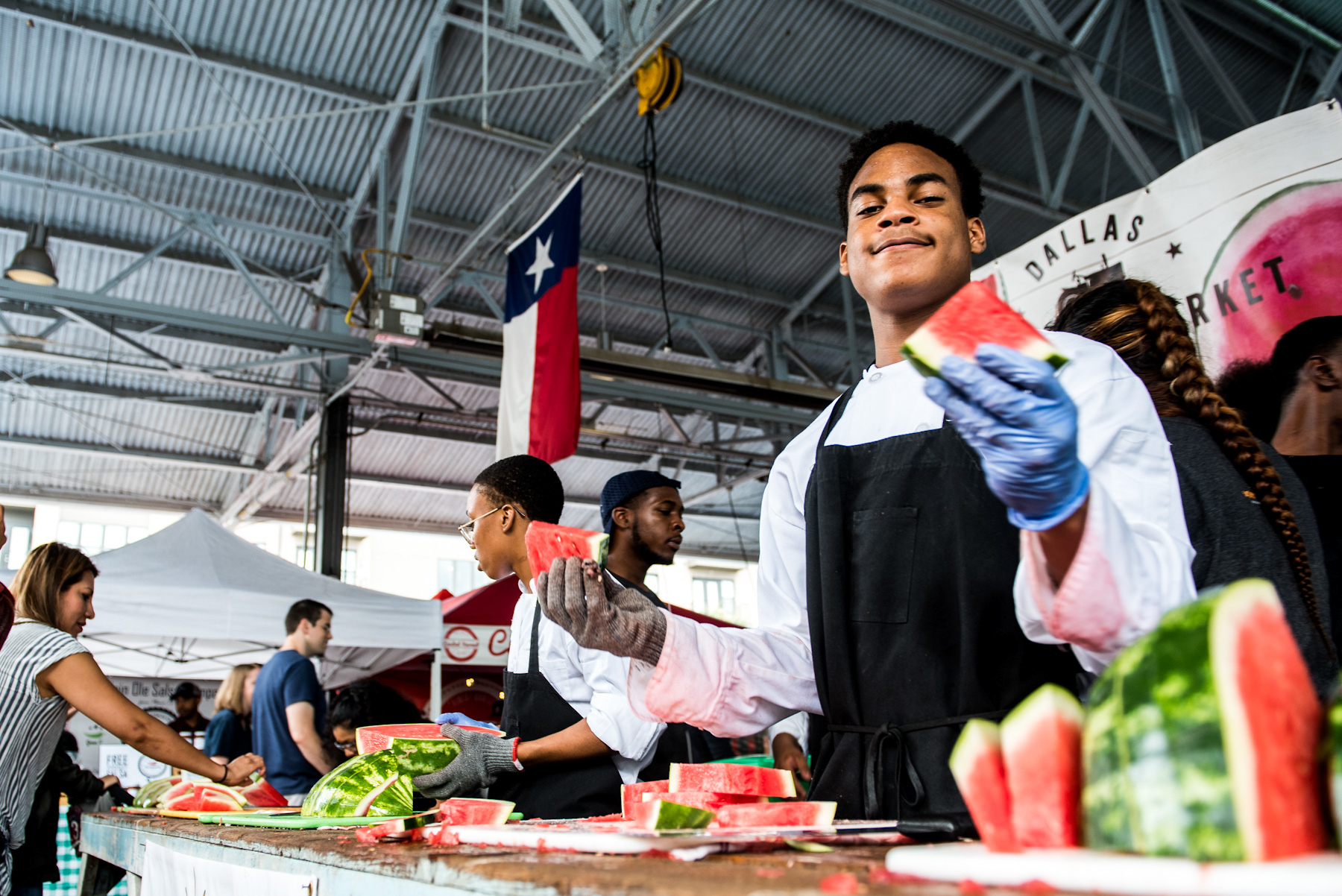 Gallery Dallas' Original Watermelon Festival Takes Over the Farmers