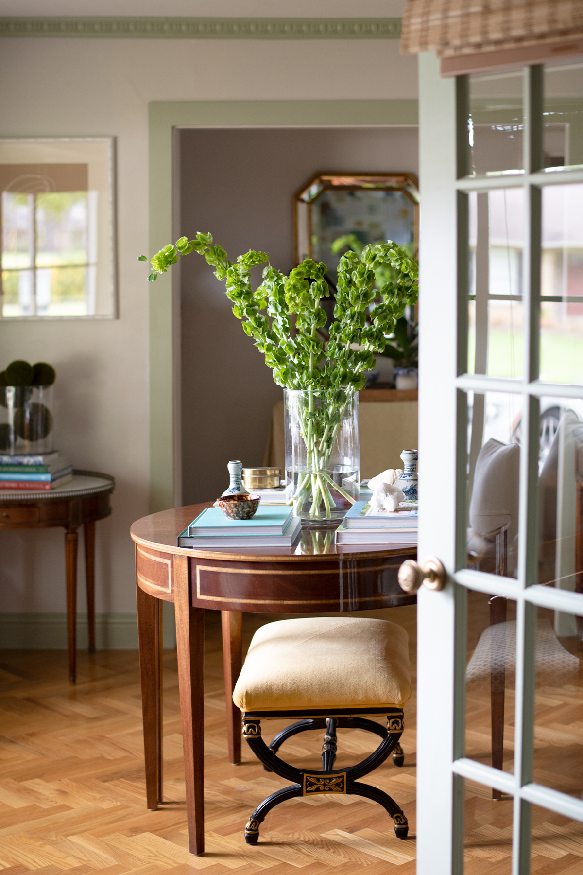 Charleston Demilune Mahogany Tables