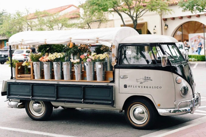 flower gals at Highland Park Village's LOCAL artisan market