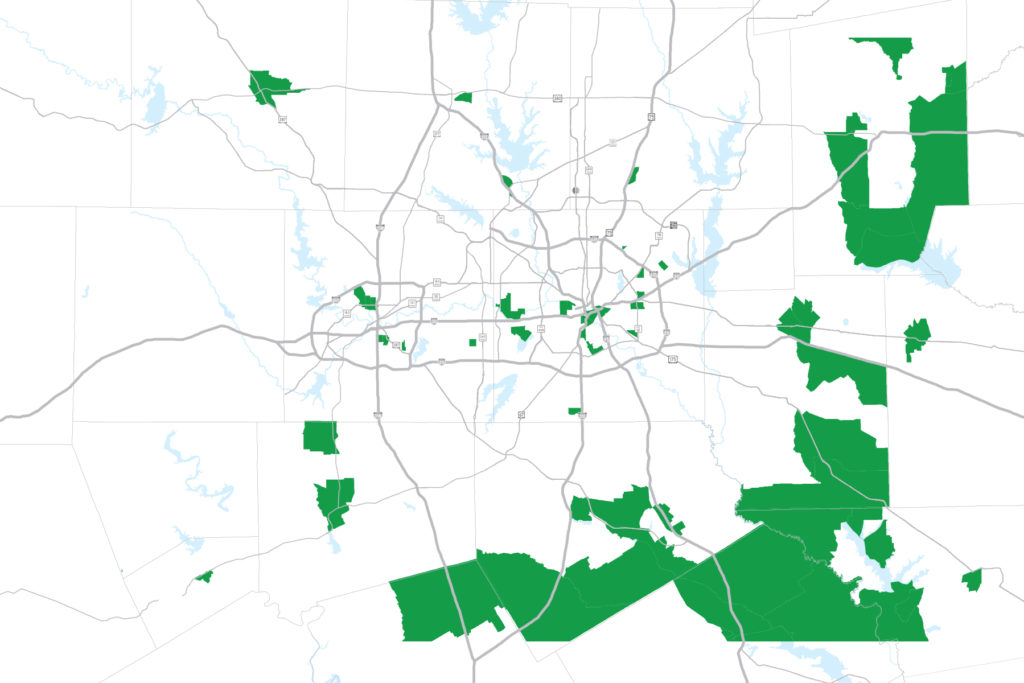 Opportunity Zone Map Dallas Developers Look To Opportunity Zones To Reshape Dallas - D Magazine