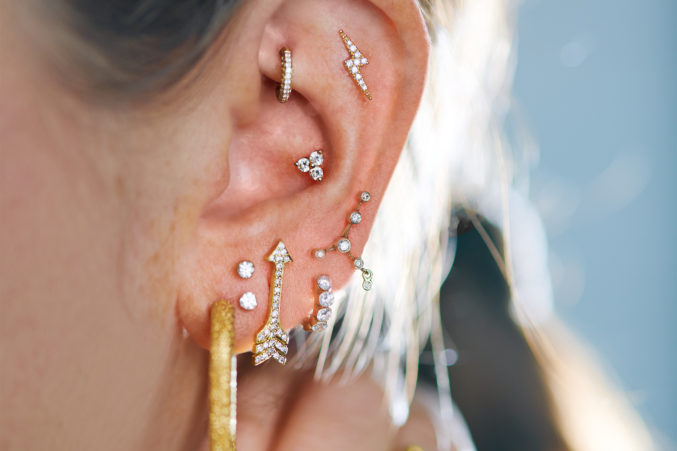 Alysa Teichman's Ear Piercings