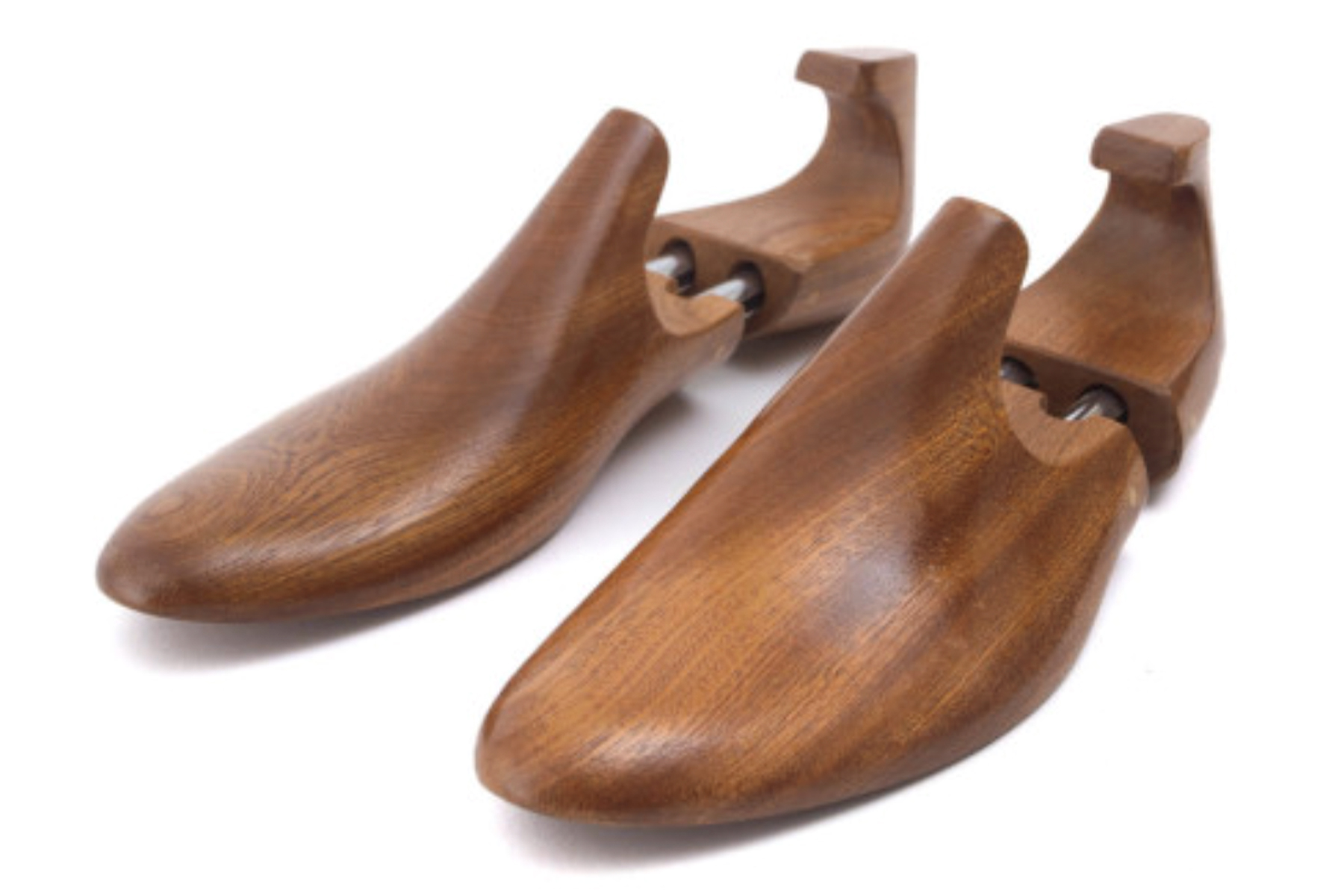 Hanger Project sapele wood shoe trees