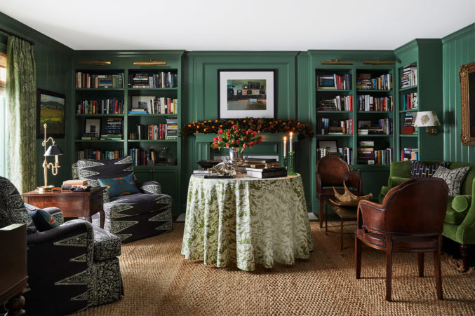 Living room designed by Meredith Ellis