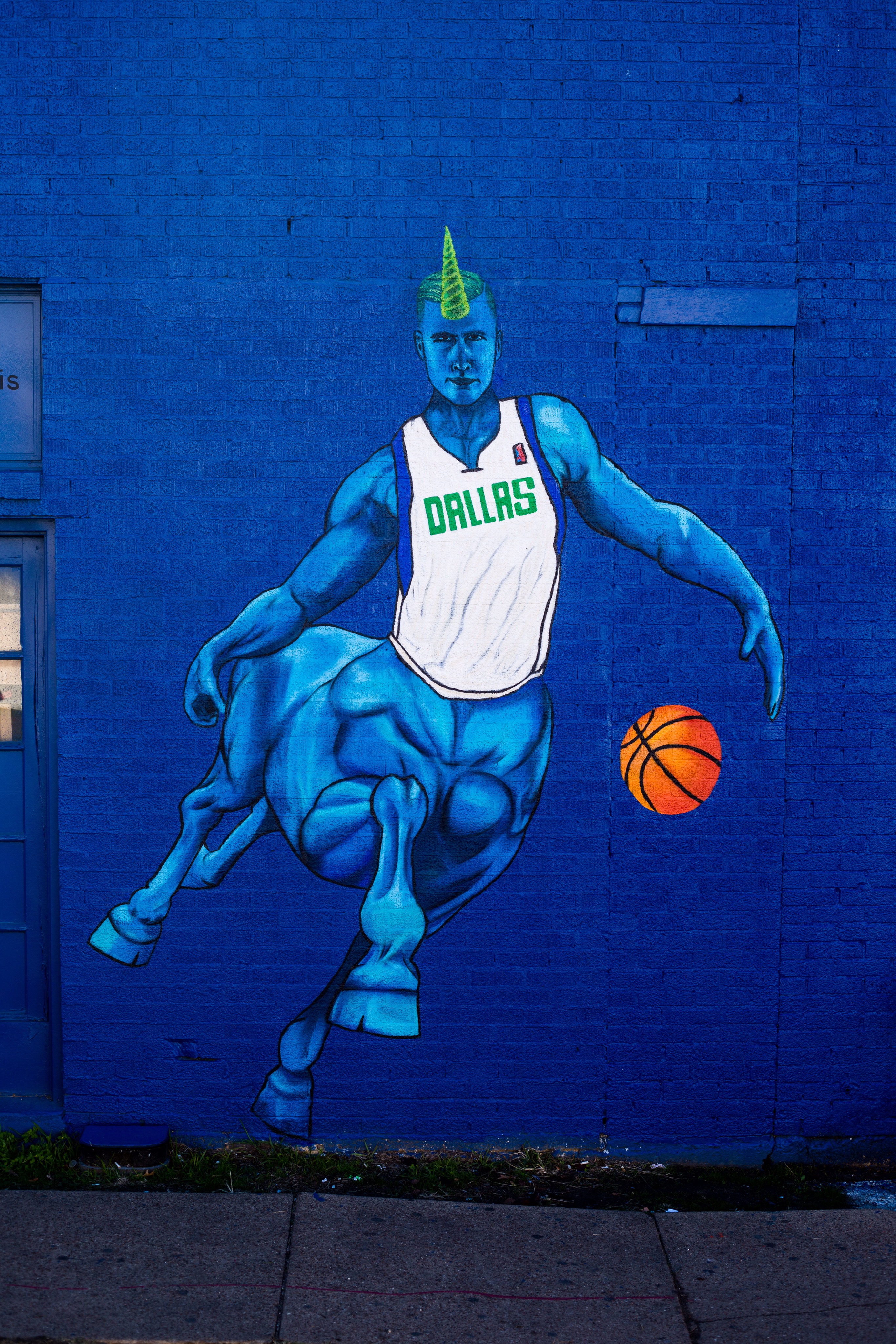 Dallas Mavericks' Luka Doncic Receives NBA 2K Mural in Deep Ellum