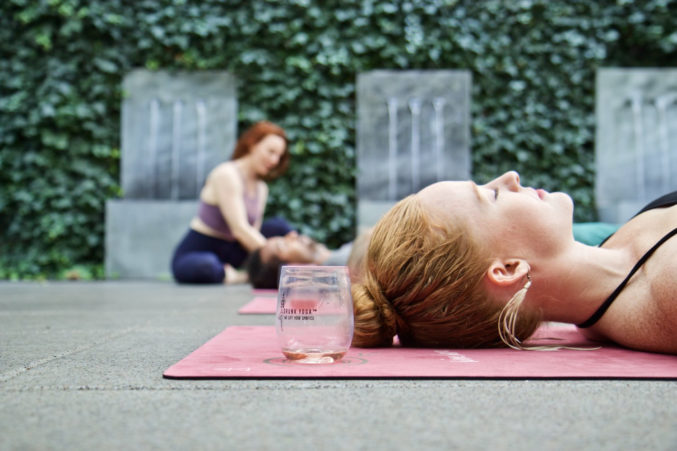 Drunk Yoga