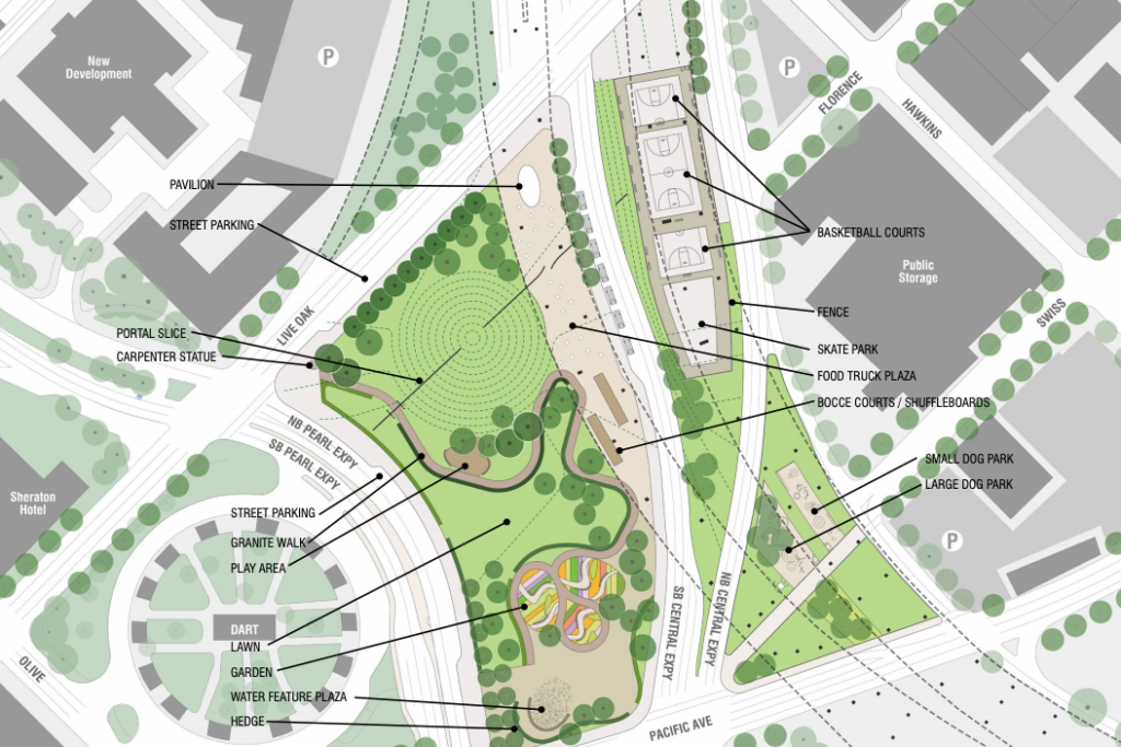 First Look The Redesign of Downtown Dallas' Carpenter Park D Magazine