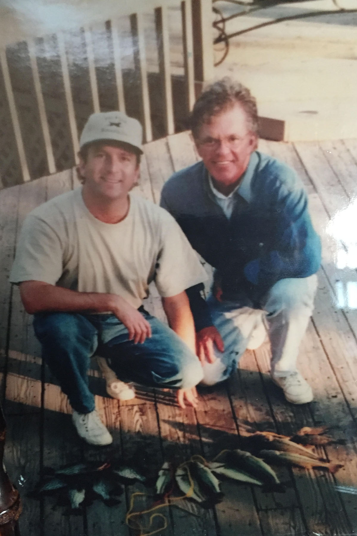 Doug Deason with father Darwin Deason