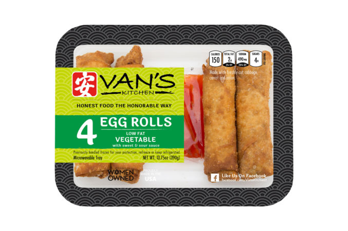 Van’s Kitchen egg rolls