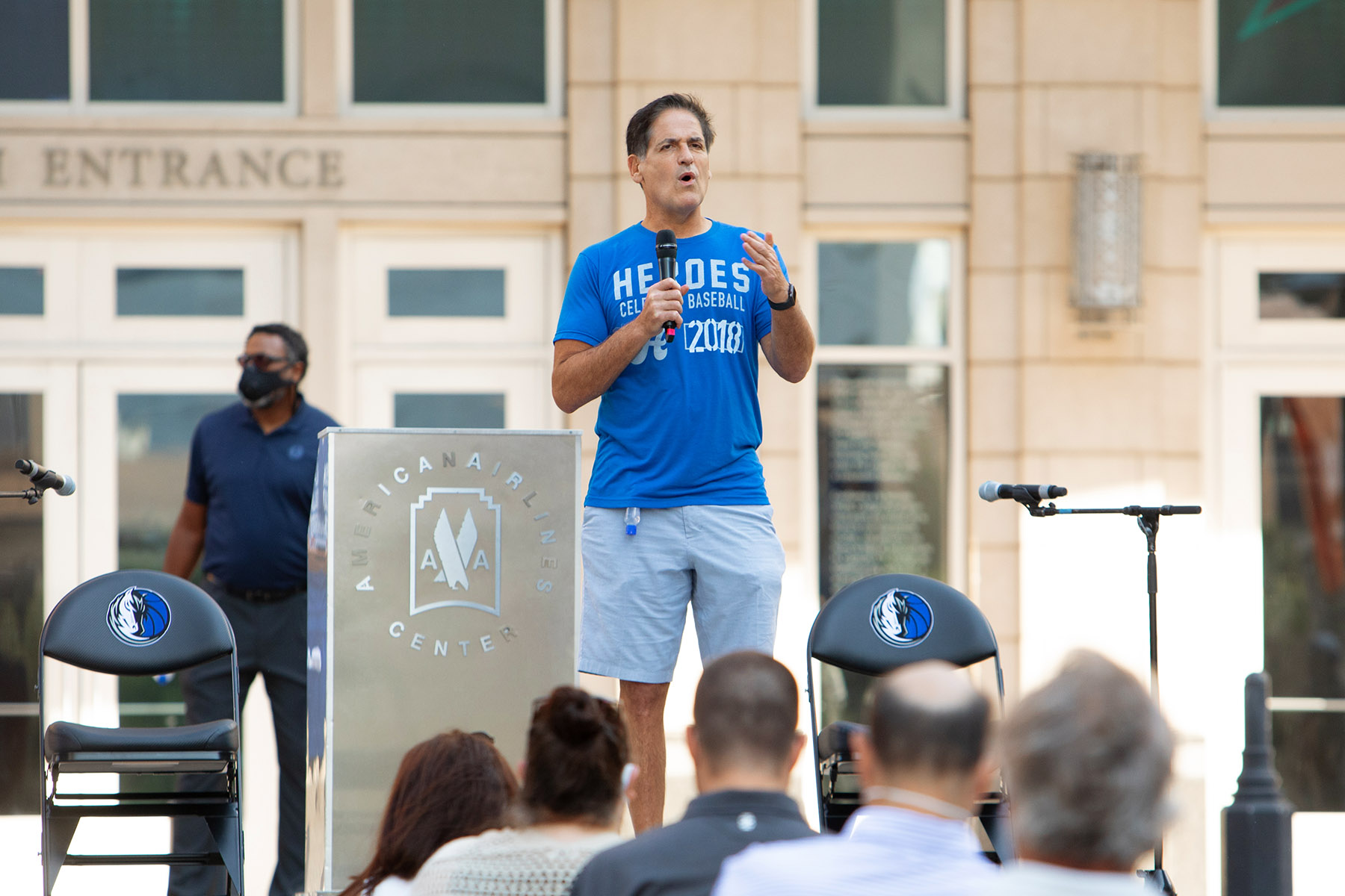 Mark Cuban Dallas protest