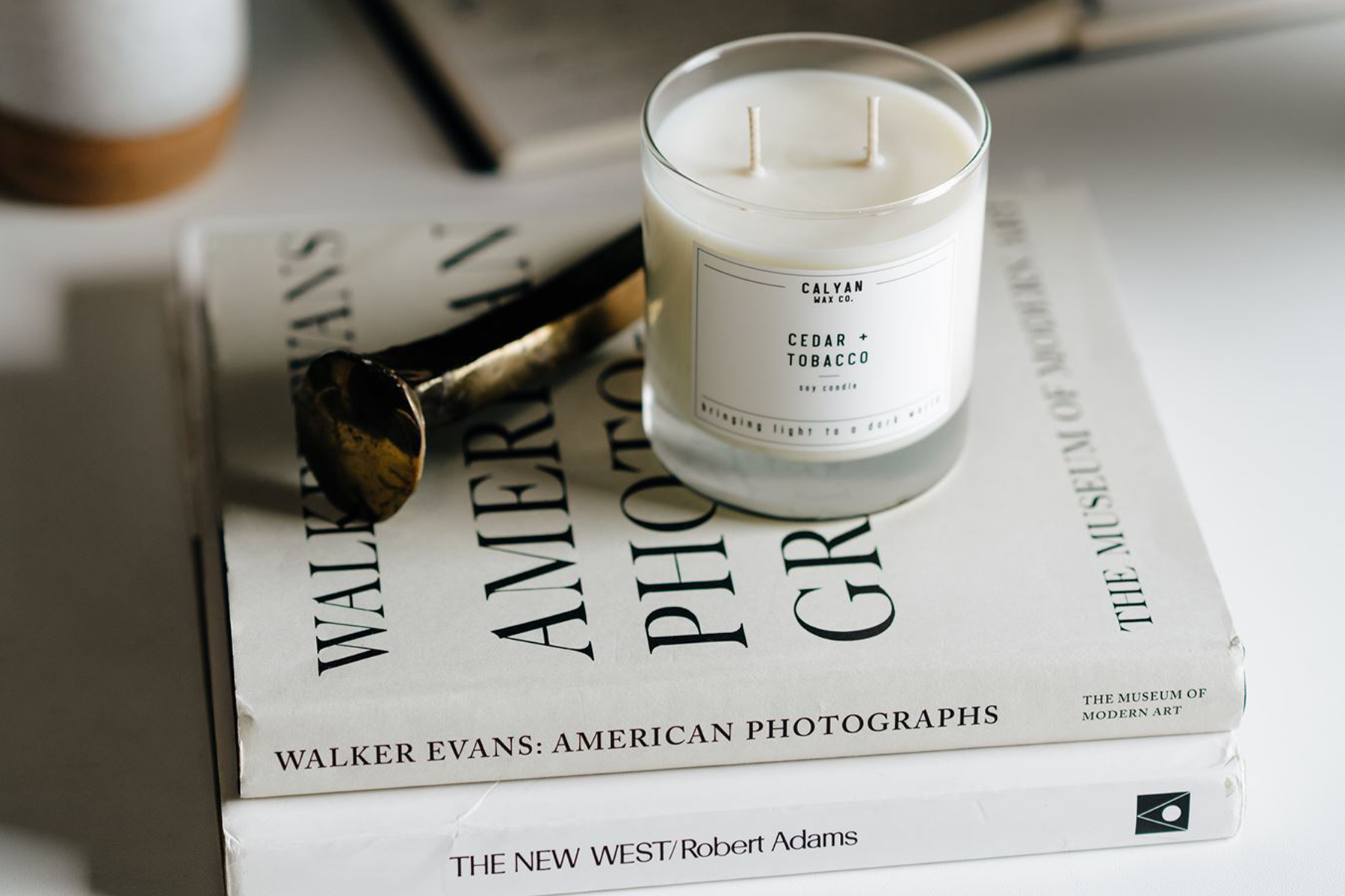 Calyan Wax Co. candle