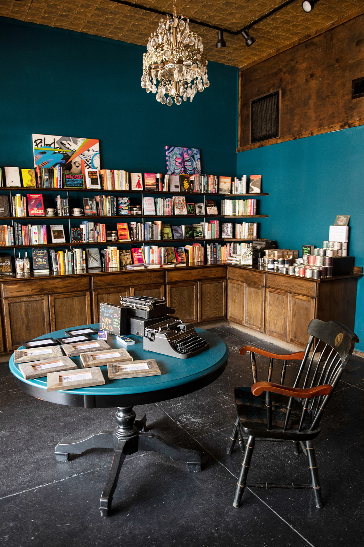 Marco Cavazos’ Oak Cliff Poet Book shop and studio