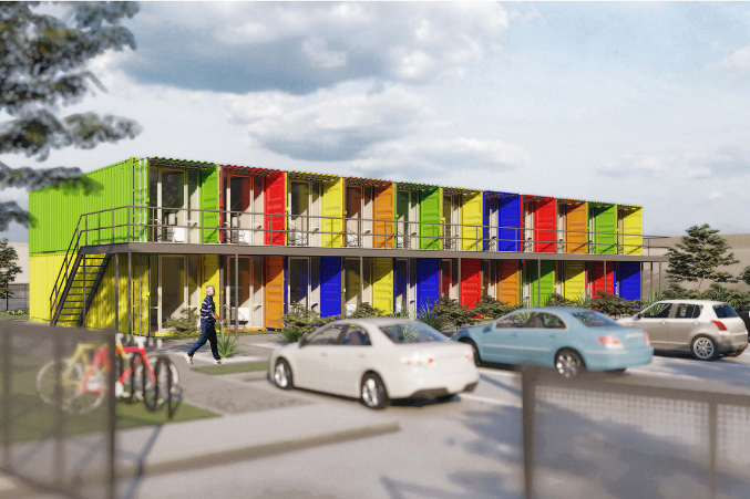 The Lomax Container Housing Project