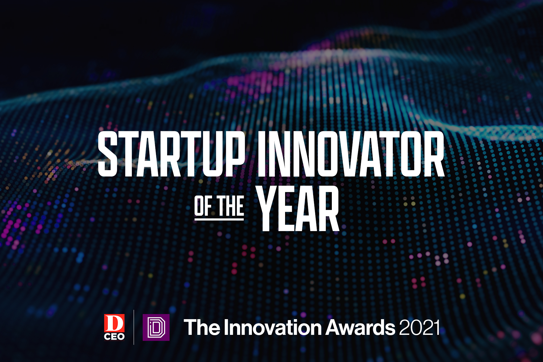 Startup Innovator of the Year category art