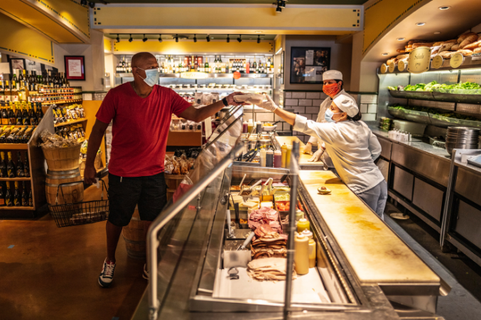 Counter in Restaurant