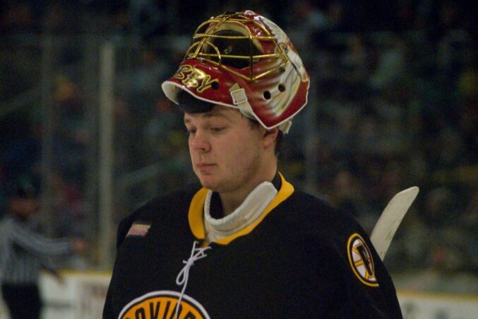 NHL goaltender Anton Khudobin