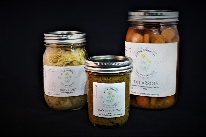 Native Ferments pantry goods