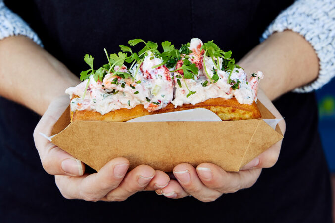 Nick Badovinus Yo! Lobster lobster roll