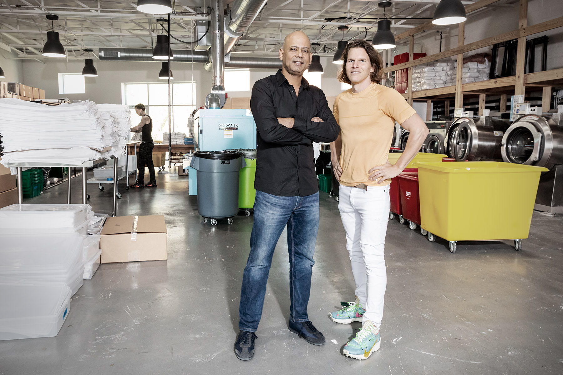 Partha Raghunathan and Eric Katzenberger cofounders of ALTLinen