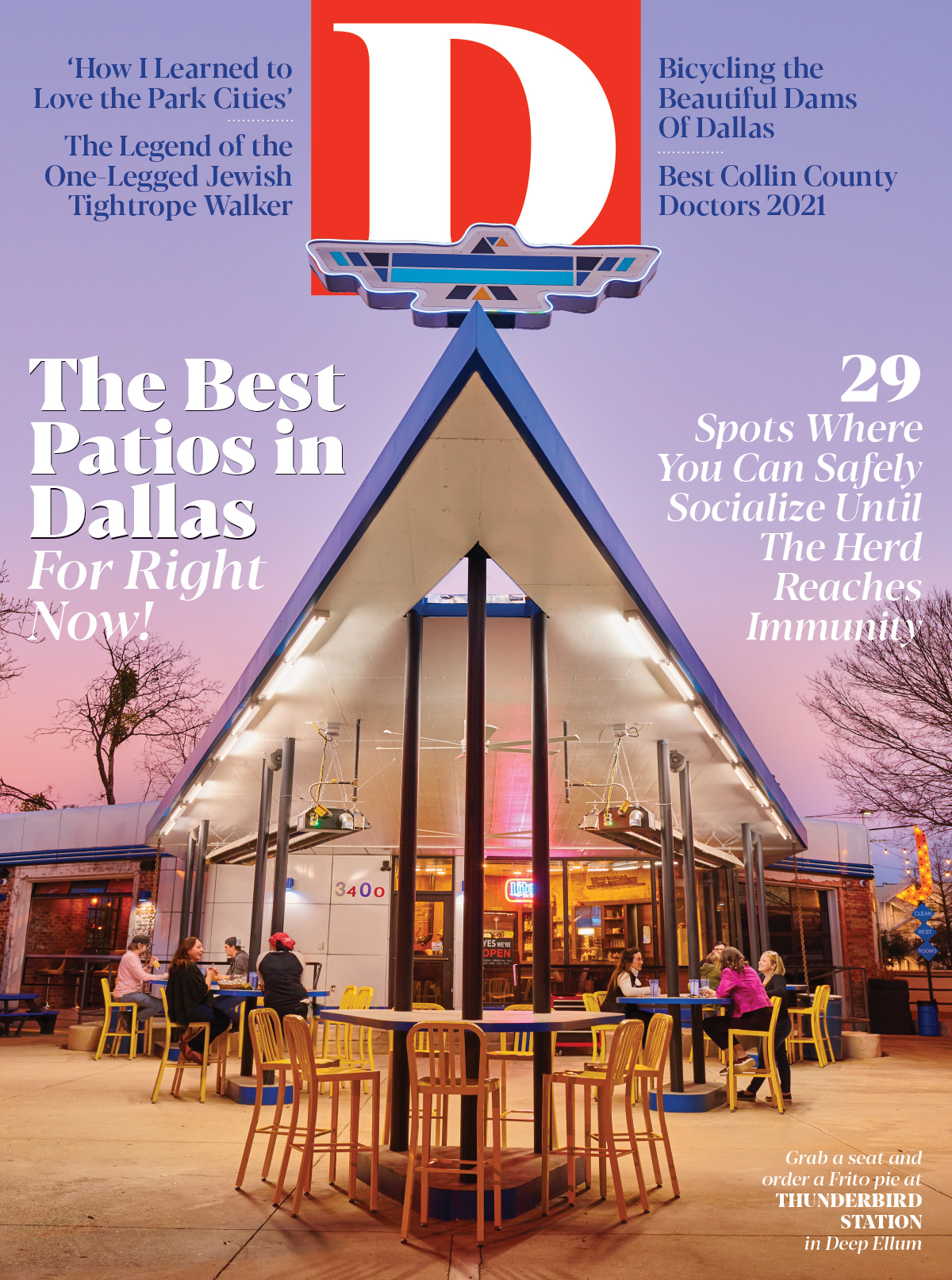 D Magazine April 2021 cover