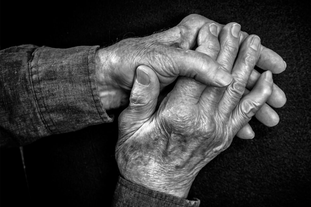 Tim Coursey hands