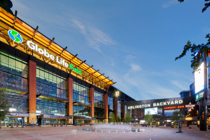 Globe Life Stadium in Arlington, TX