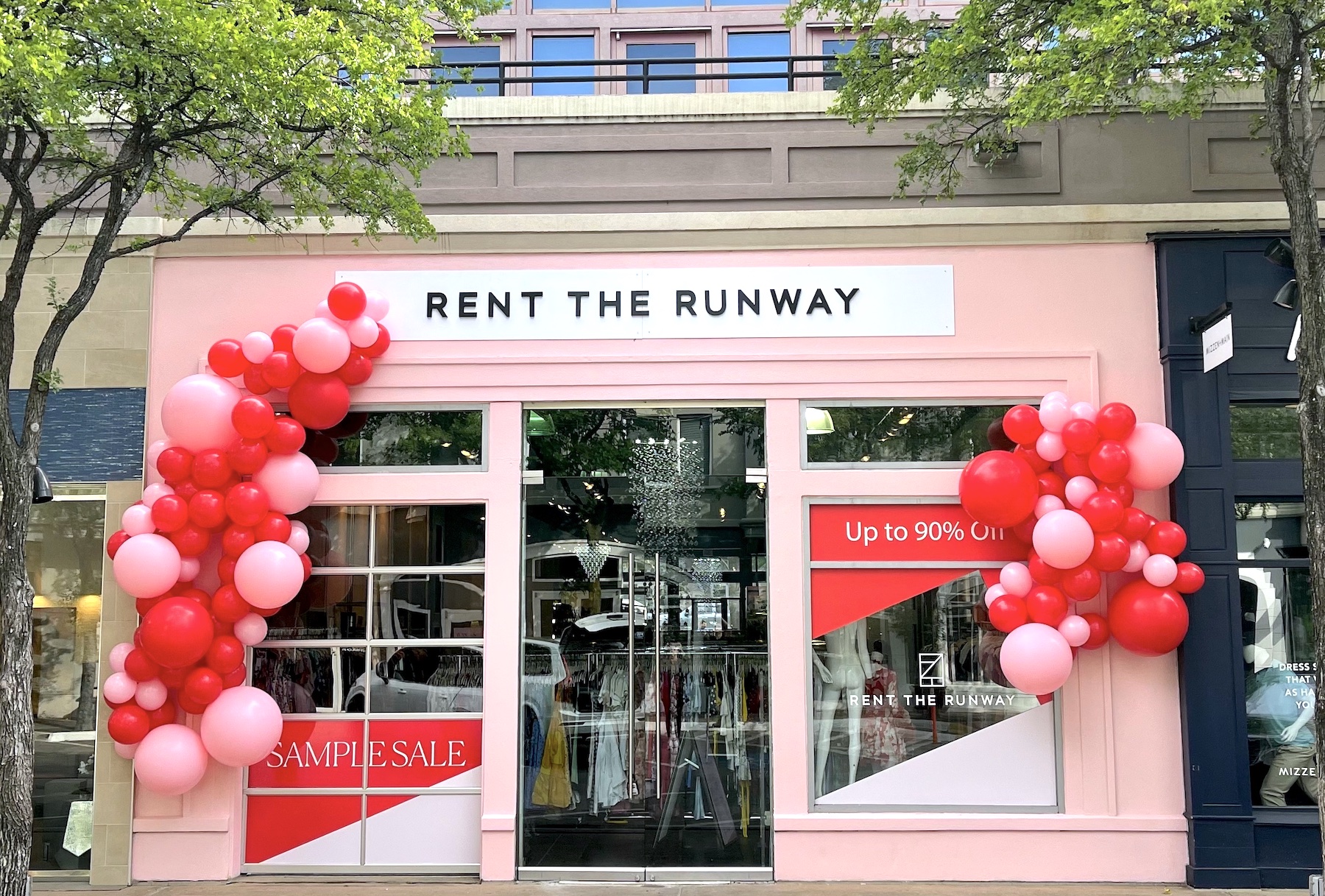 A Rent the Runway Pop-Up Shop Just Debuted in West Village - D Magazine