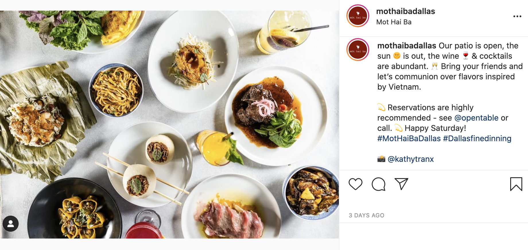 A spread of dishes on a table.