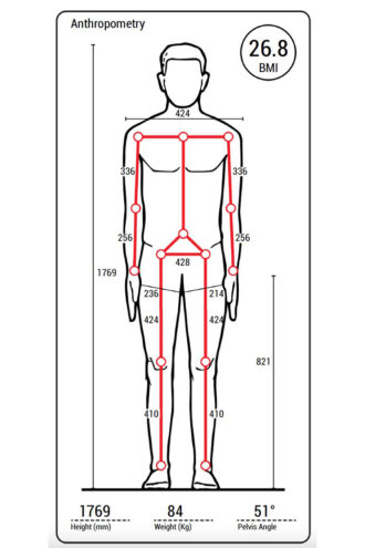 bike fitting chart