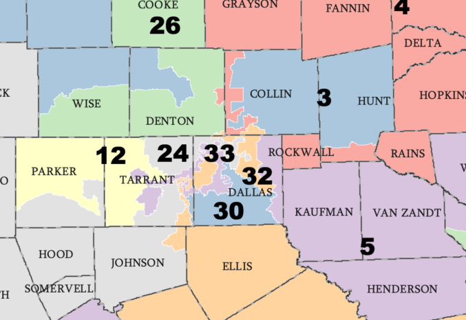 How New Redistricting Maps Carve Up Dallas Congressional Representation D Magazine 4704