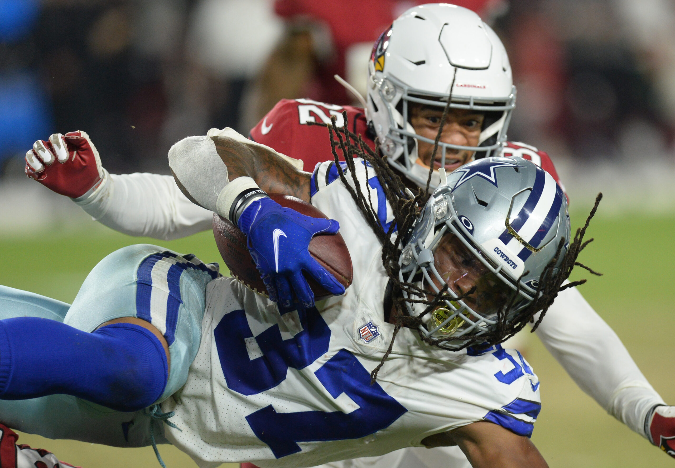 Have you seen the strange helmets Cowboys players are wearing in camp?  Here's the story