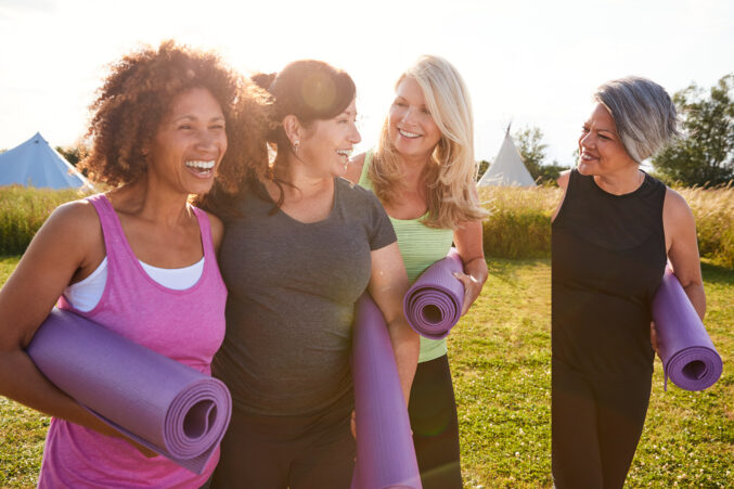 Women's health yoga