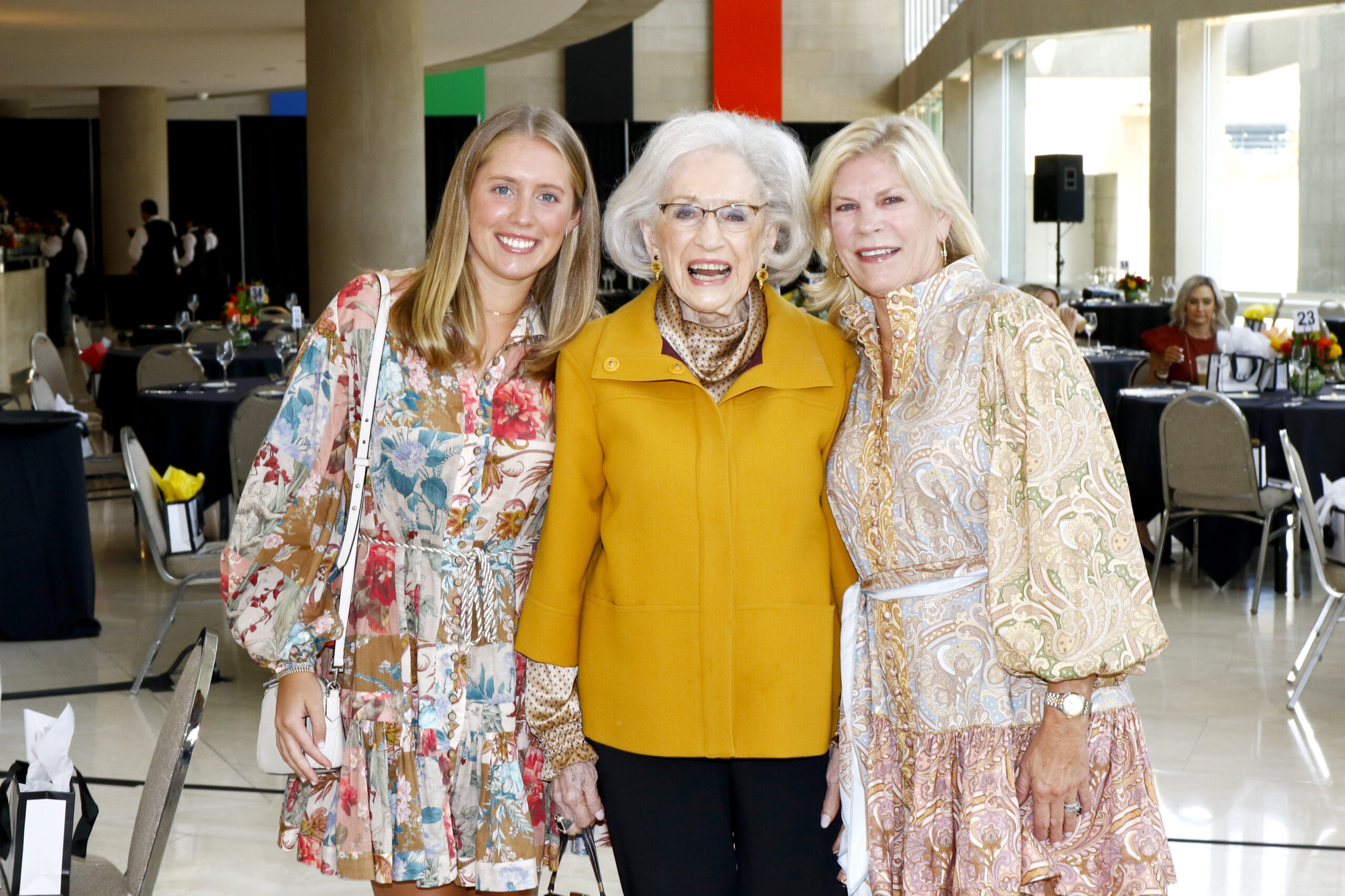 Sydney Helbing, Ramona Jones, Lifetime Community Award Honoree; Anne Helbing