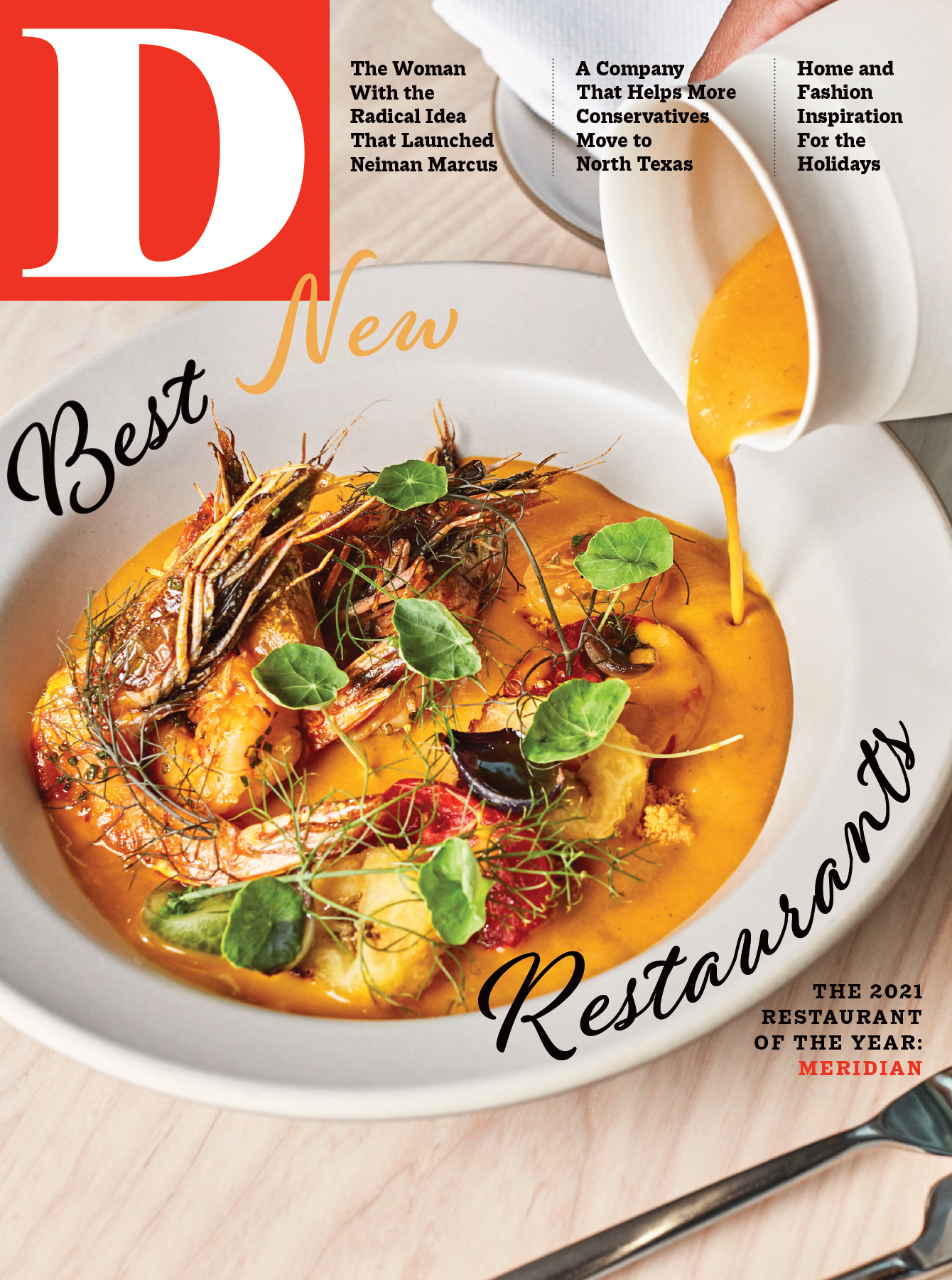 D Magazine December 2021 cover
