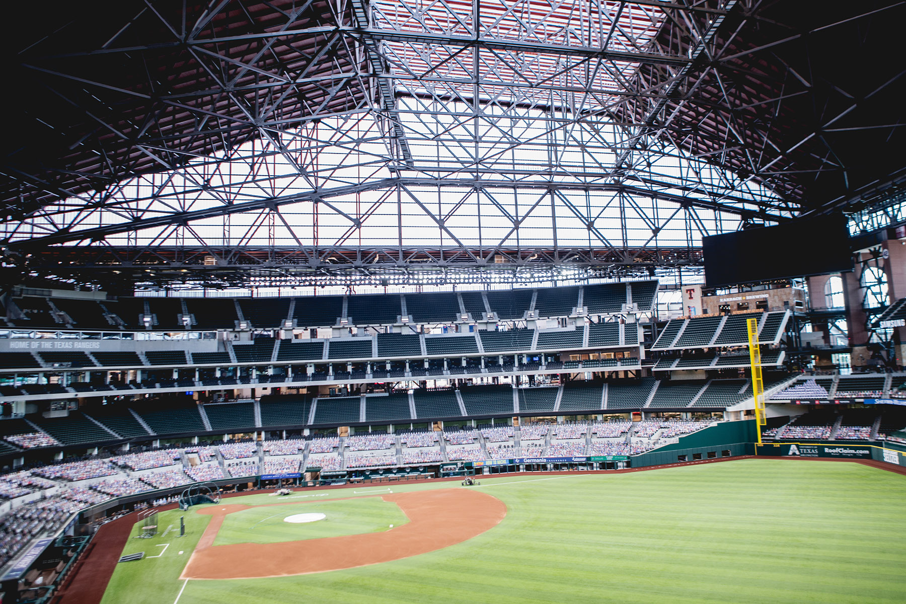 International Association of Venue Managers Texas Rangers' Former Home to  Become Choctaw Stadium After New Naming Rights Deal 